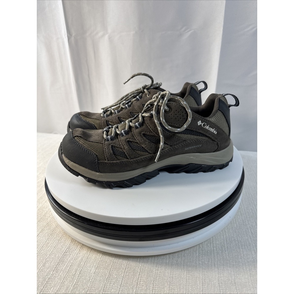 Columbia Crestwood women's size 9 waterproof brown low top hiking shoes